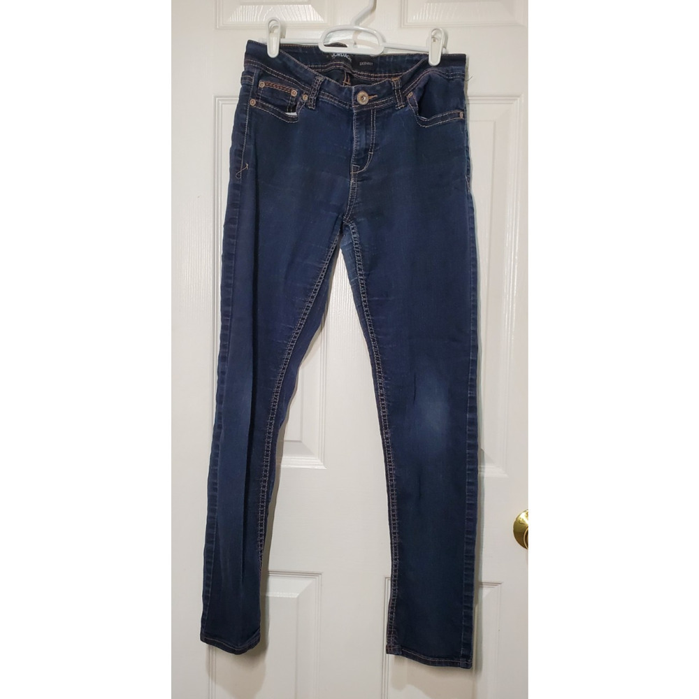 Jordache Women’s Skinny Jeans – Dark Wash – Style 16-216 AW – Size 4